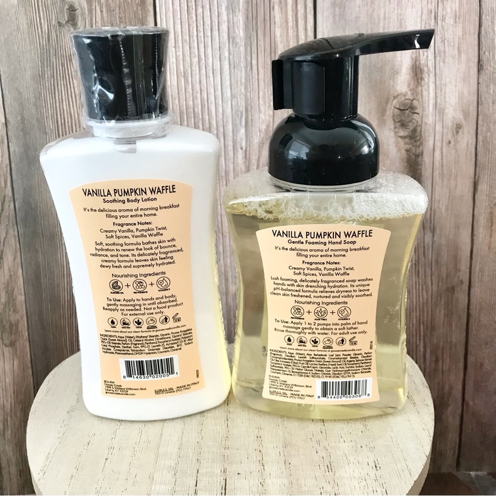 🆕Vanilla Pumpkin Waffle Lotion and Foaming Hand Soap - Picture 3 of 3